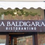 La Baldigara Ristorantino storefront sign